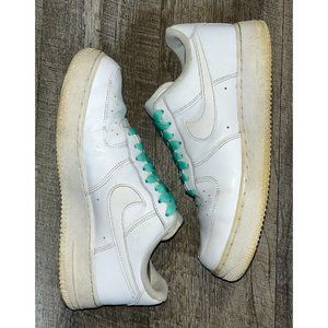 Nike AF1 * Men's Size 8.5 Low Air Force 1 * 315122  * White Casual Comfort Shoe